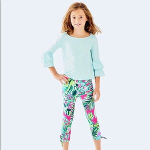 NWT Lilly Pulitzer Girls Mazie Top - Size XL